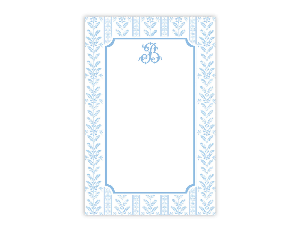 Blue Sea Fern Notepad