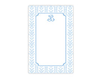 Blue Sea Fern Notepad