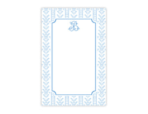 Blue Sea Fern Notepad