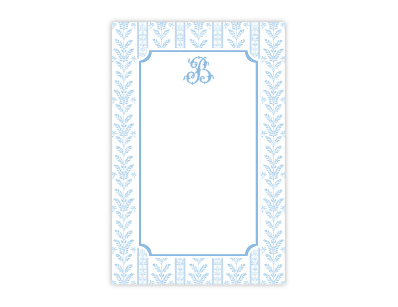 Blue Sea Fern Notepad