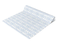 Blue Sea Fern Table Runner