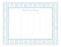 Blue Sea Fern Weekly Planner