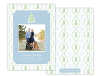 Blue Spruce Holiday Card