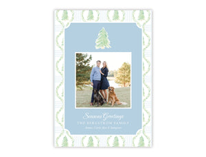 Blue Spruce Holiday Card