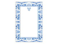 Blue Chinoiserie Watercolor Notepad