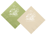 Blue Heron Cocktail Napkins