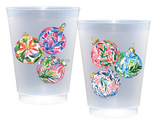 Boca Baubles Frosted Cups, Set of 10 READY 2 SHIP