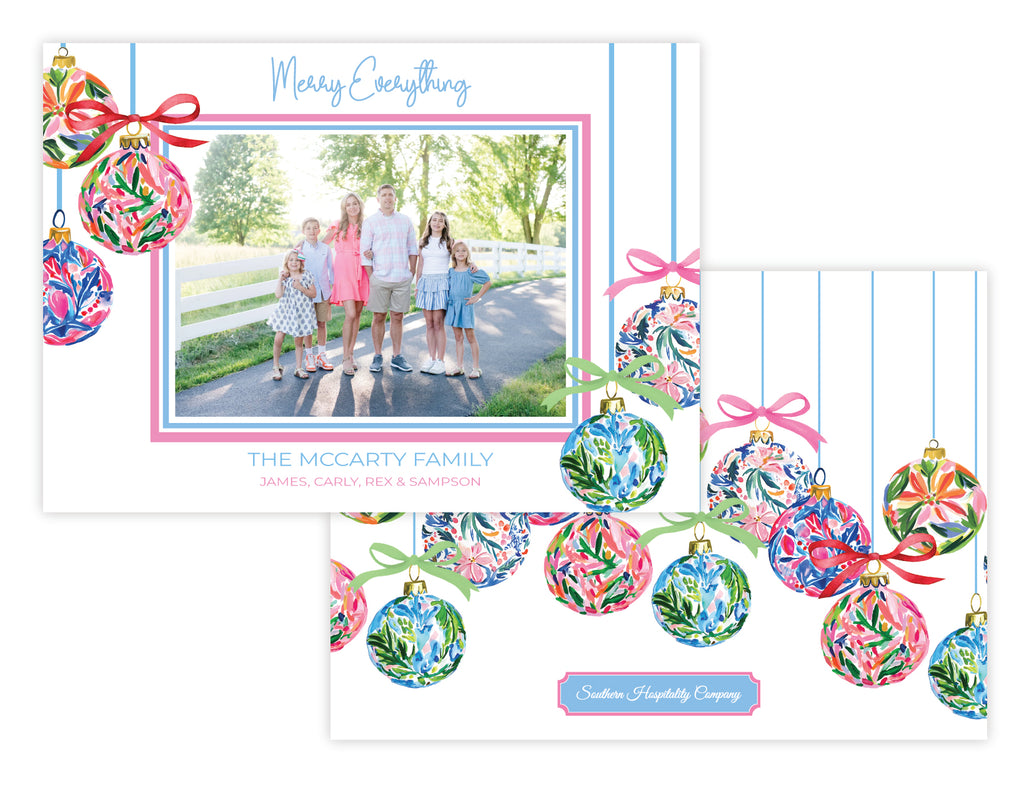 Boca Baubles Holiday Card