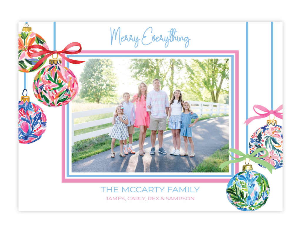 Boca Baubles Holiday Card