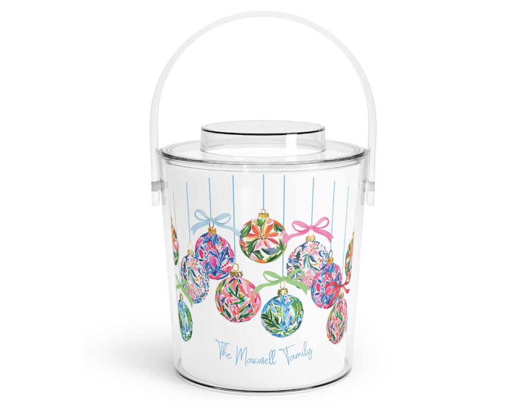Boca Baubles Acrylic Ice Bucket