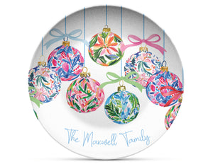 Boca Baubles Shatterproof Plate
