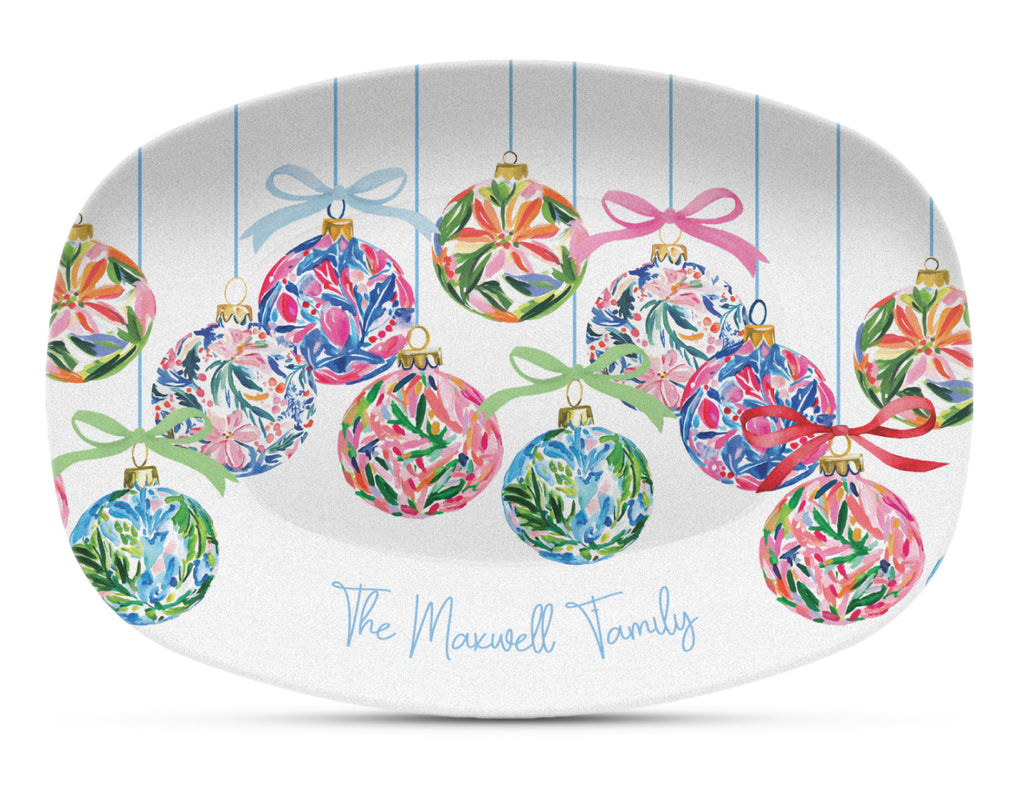Boca Baubles Shatterproof Platter