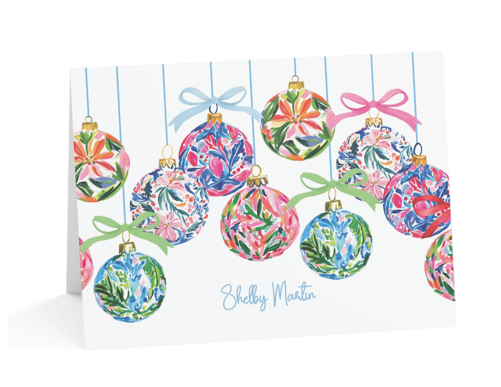 Boca Baubles Fold-Over Stationery