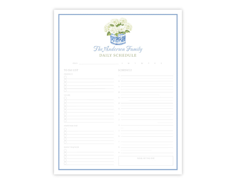 Botanical Collection Weekly Planner