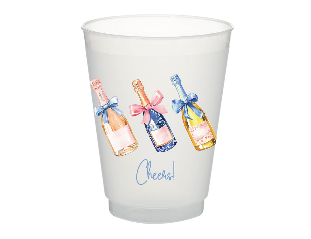 Bottle Service Frosted Cups, Set of 10