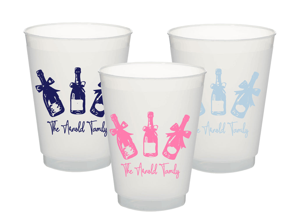 Bottle Service Frosted Cups, 9oz-24oz