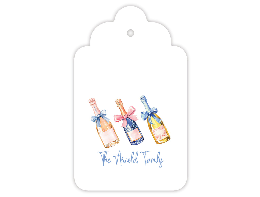 Bottle Service Gift Tags, Set of 20
