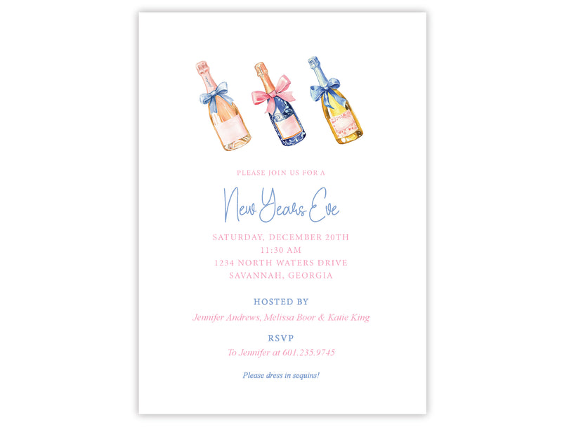 Bottle Service Invitation