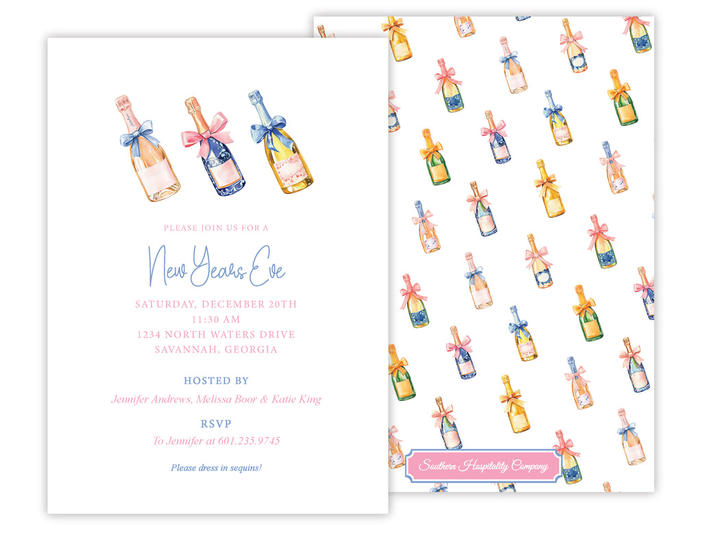 Bottle Service Invitation