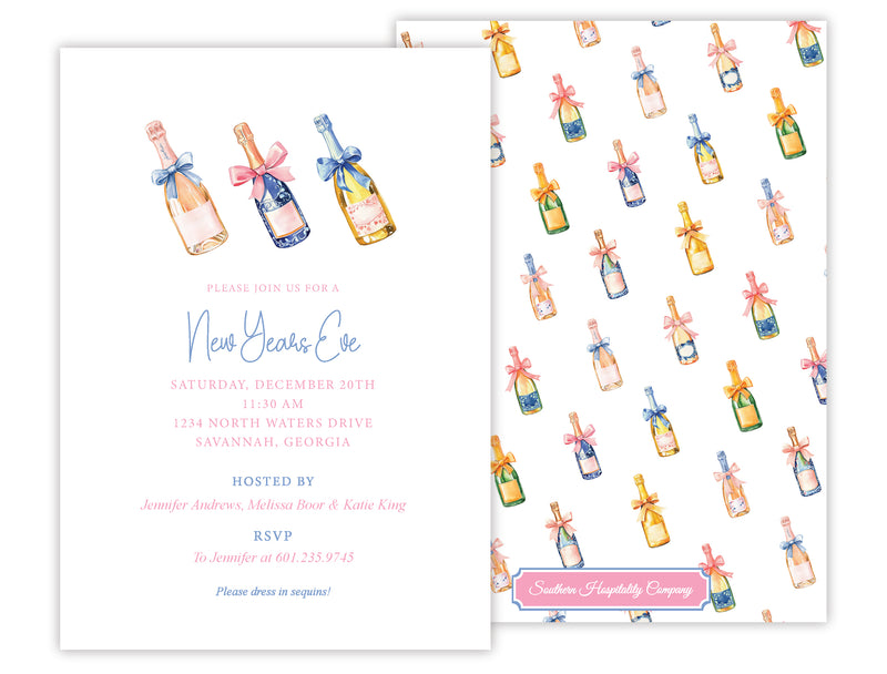 Bottle Service Invitation