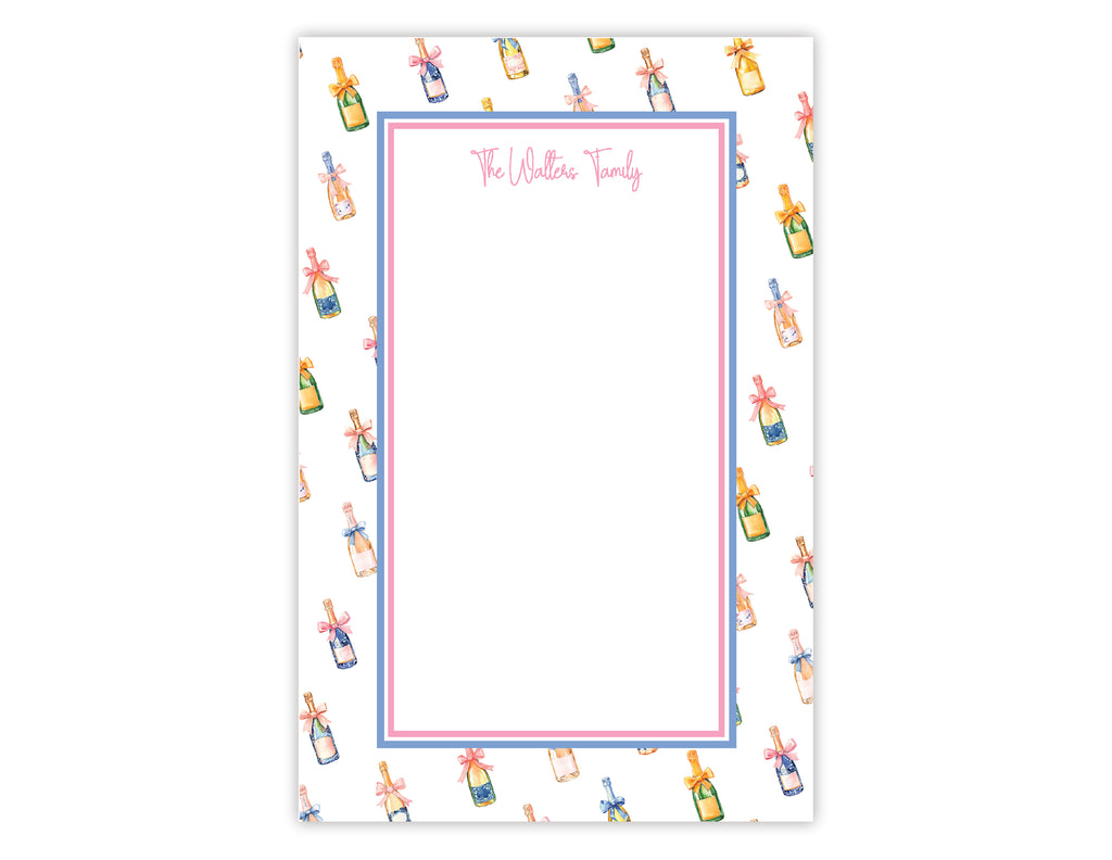 Bottle Service Notepad