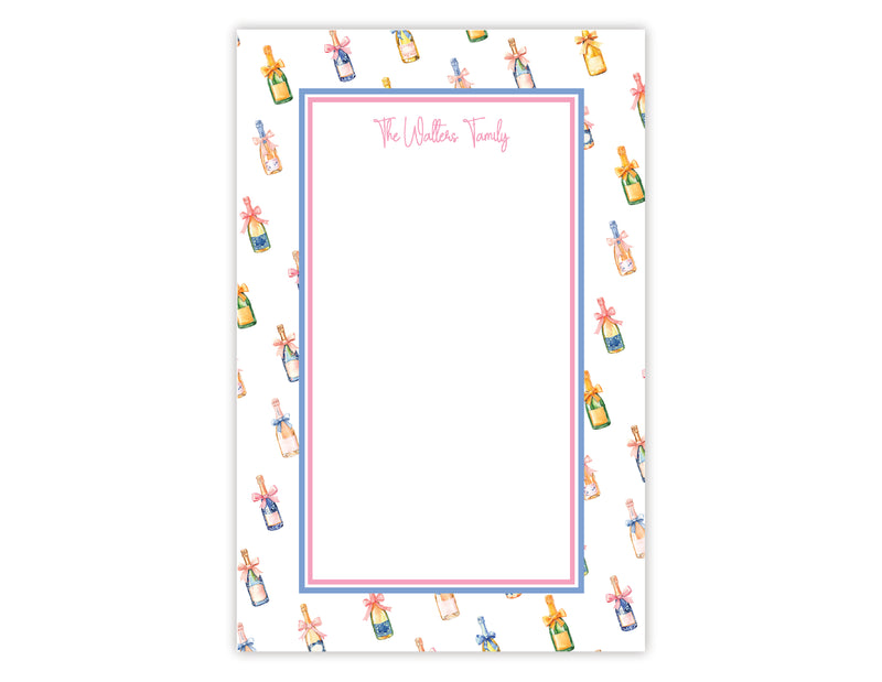 Bottle Service Notepad