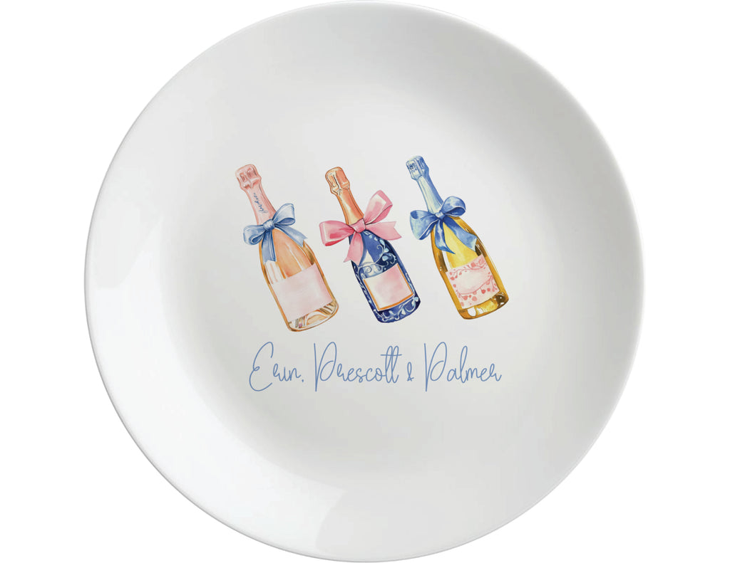 Bottle Service Shatterproof Plate