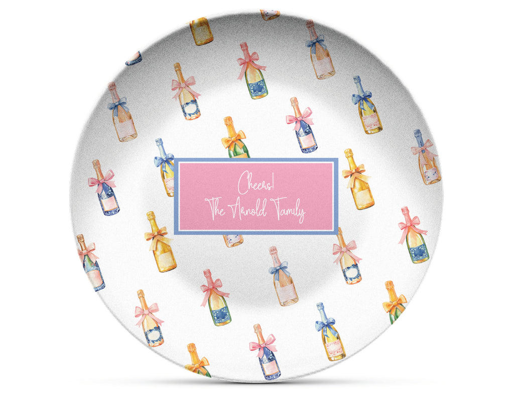 Bottle Service Shatterproof Plate