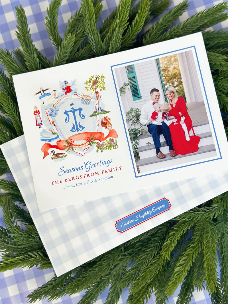 Holiday Card: 12 Days of Christmas Crest