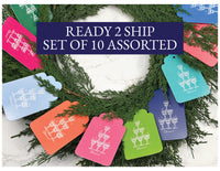 Coupes & Clinks Non-Personalized Gift Tags, Set of 10