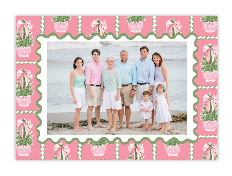 Carnation Christmas Holiday Card