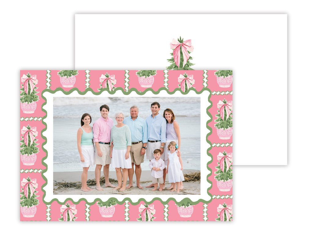 Carnation Christmas Holiday Card