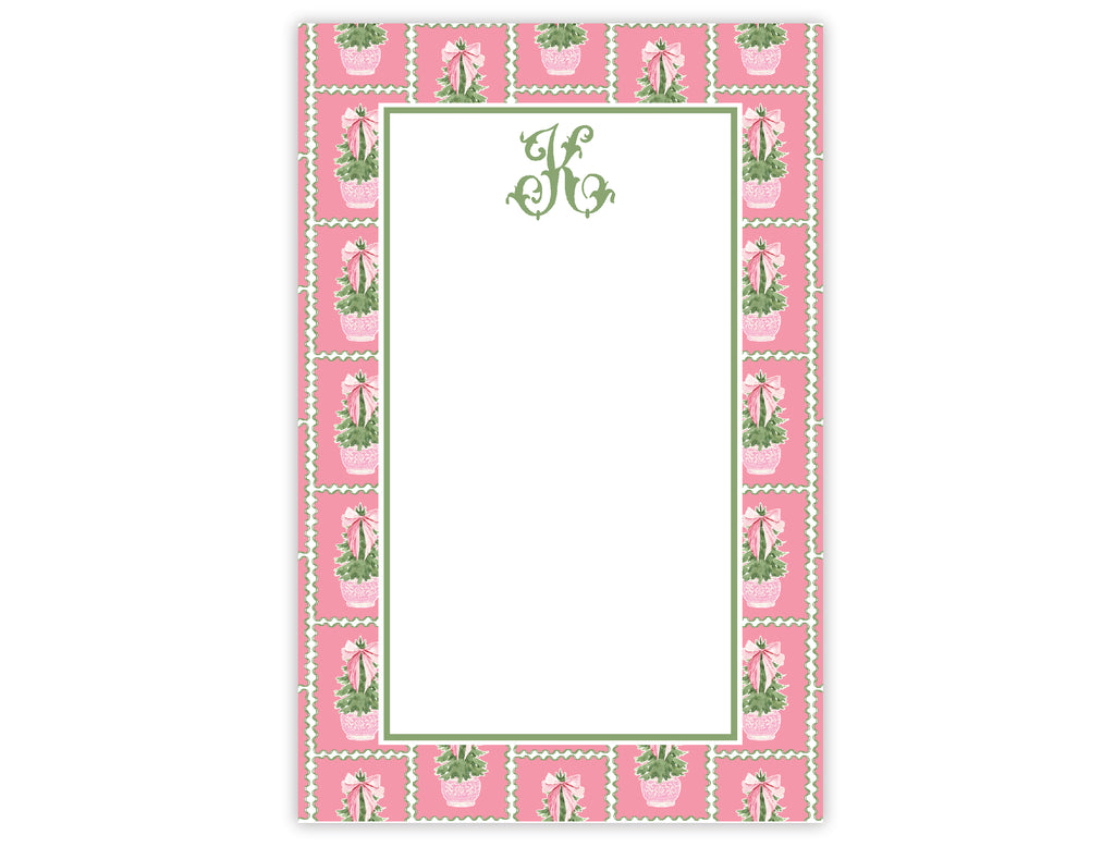 Carnation Christmas Notepad