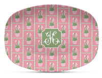 Carnation Christmas Shatterproof Platter