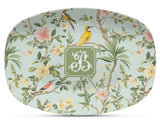 Celadon Songbirds Shatterproof Platter