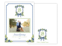 Holiday Card: Chinoiserie Berry Wreath