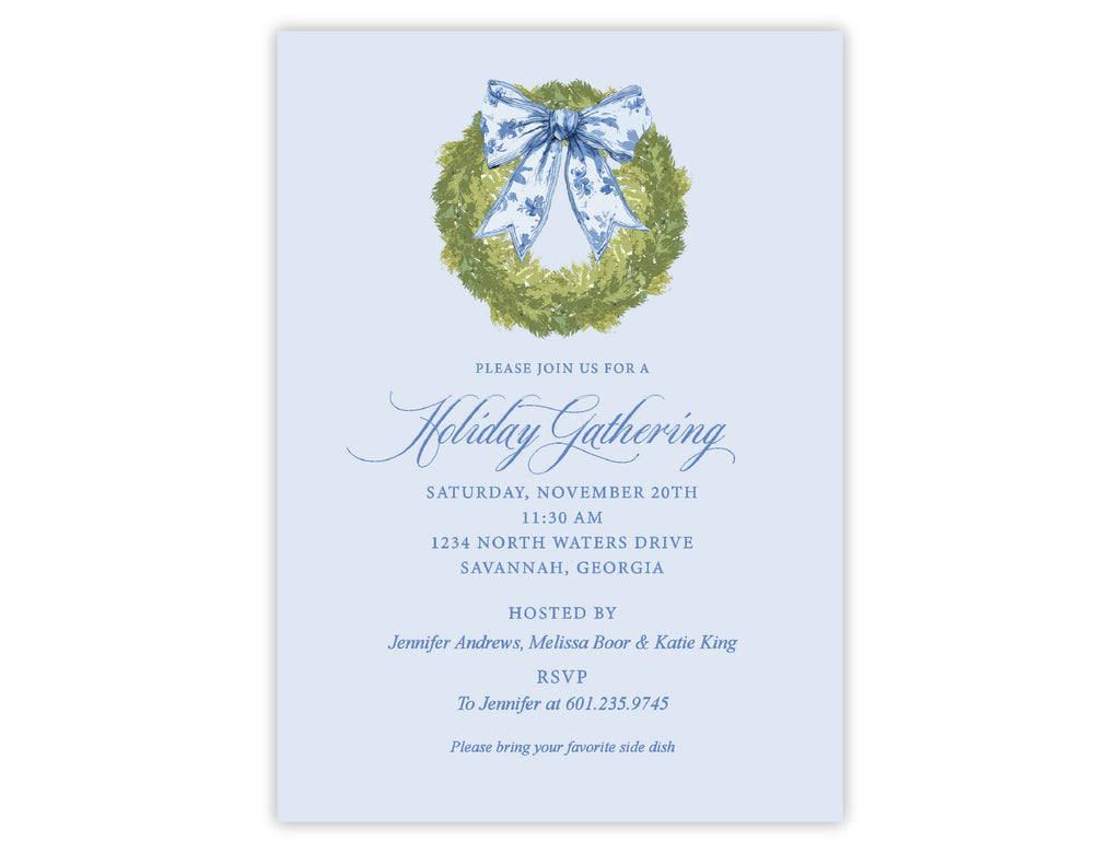 Chinoiserie Cypress Invitation