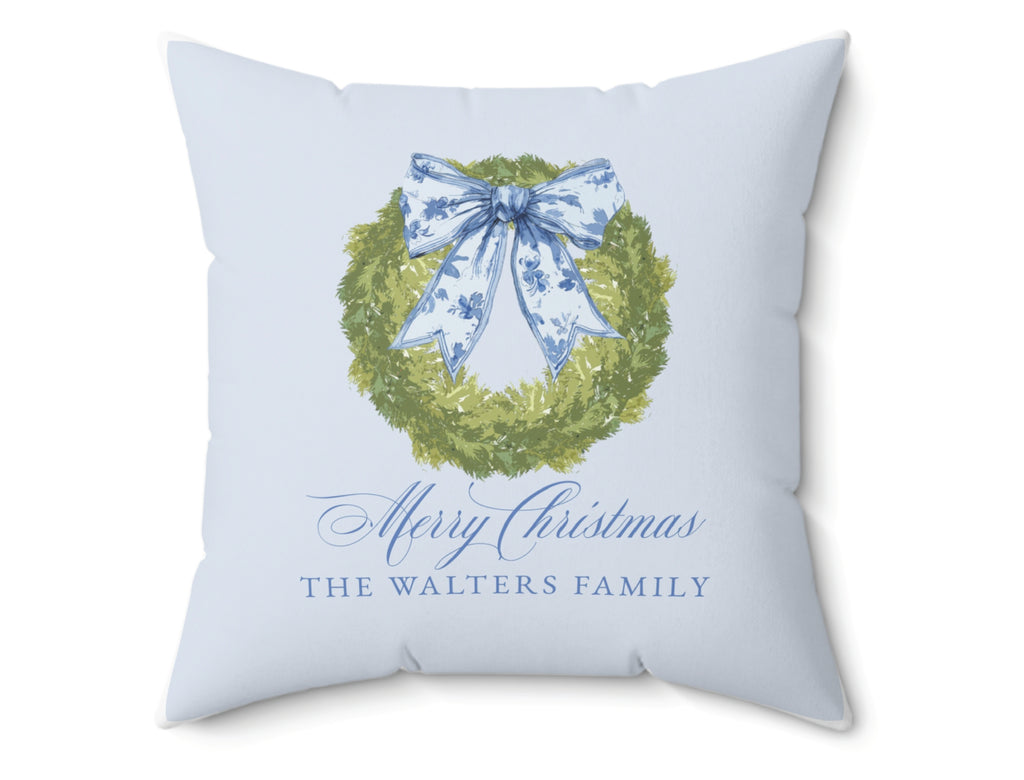 Chinoiserie Cypress Personalized Pillow
