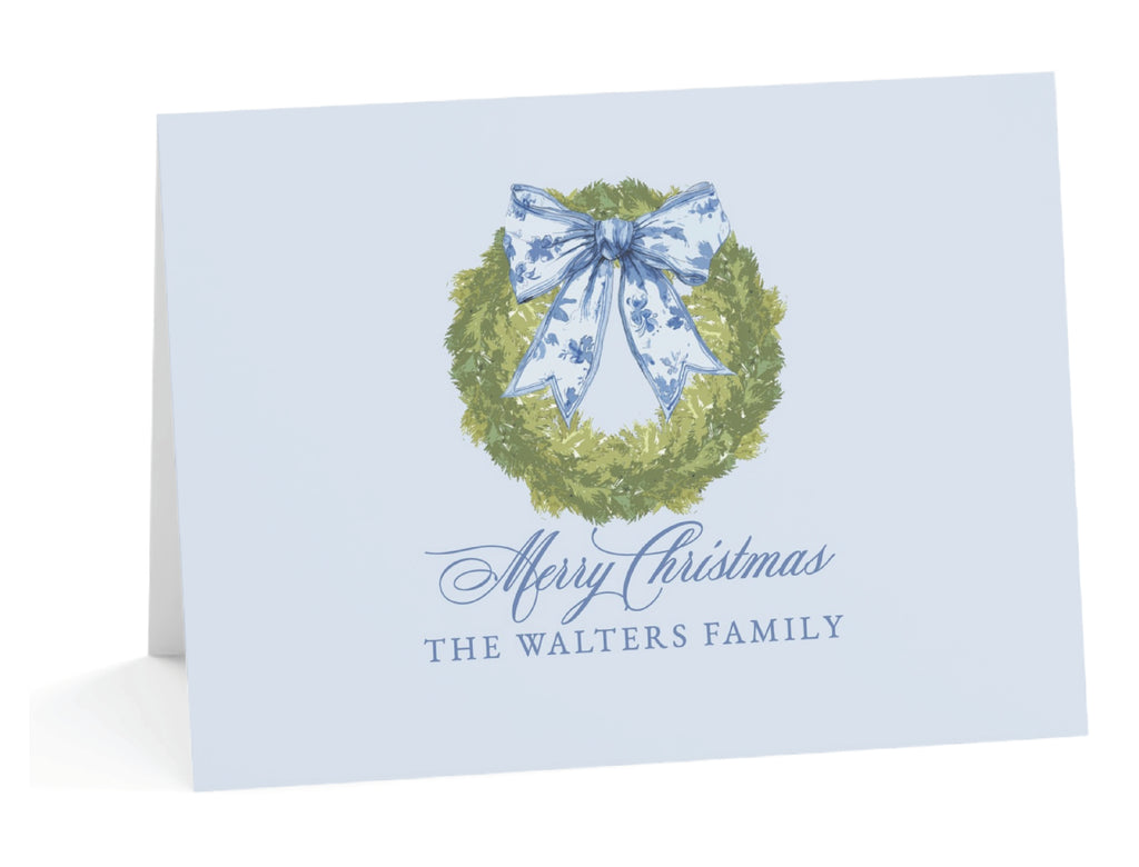 Chinoiserie Cypress Fold-Over Stationery