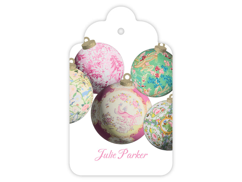 Chintzy Christmas Gift Tags, Set of 20