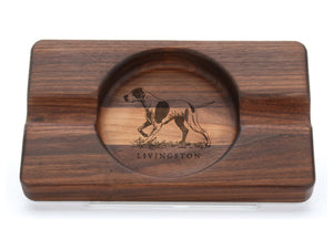 Hunting Dog Double Cigar Ash Tray