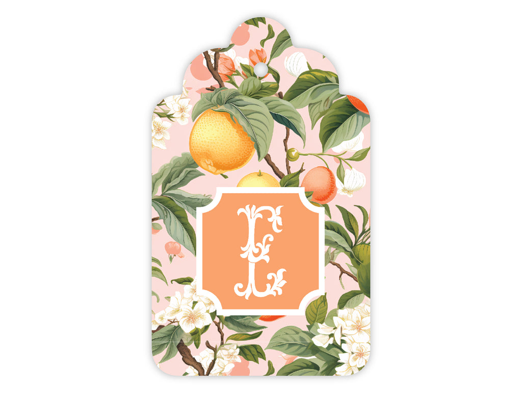Citrus Blooms Gift Tags, Set of 20