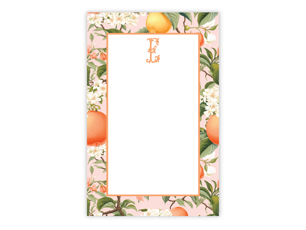 Citrus Blooms Notepad