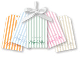 Country Club Stripe Gift Tags, Set of 20