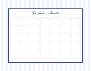Coastal Cabana Weekly Planner