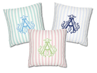 Coastal Cabana Personalized Pillow