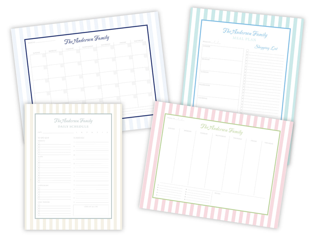 Coastal Cabana Weekly Planner