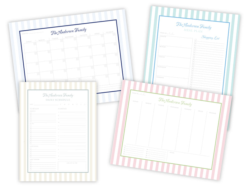 Coastal Cabana Weekly Planner