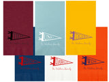 Collegiate Pennant Guest Towels