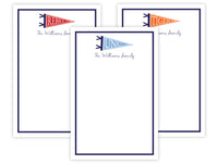 Collegiate Pennant Notepad
